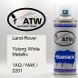 Preview: Land-Rover, Yulong White Metallic, 1AQ / NAK / 2201: 400ml Sprühdose, von ATW Autoteile West.